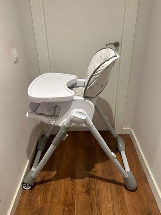 Trona de bebé con cojín estampado