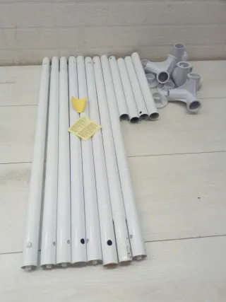 Piscina cuadrada desmontable Intex azul