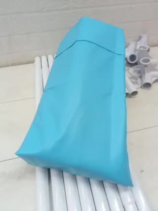 Piscina cuadrada desmontable Intex azul