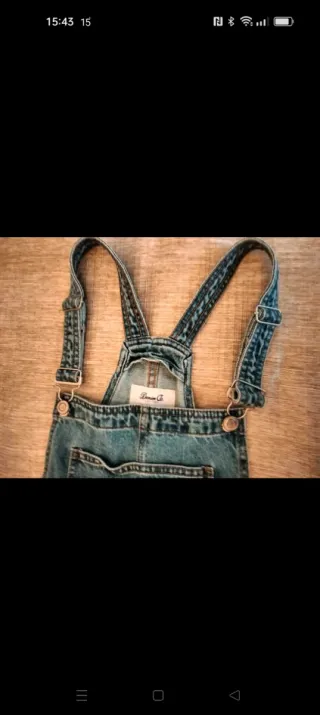 Peto Falda Vaquero Mujer Primark Talla 38