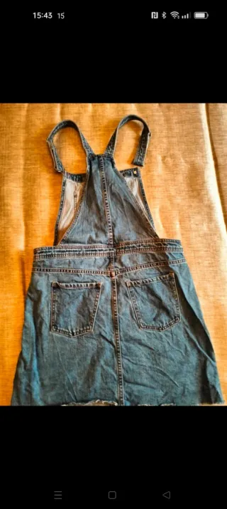 Peto Falda Vaquero Mujer Primark Talla 38