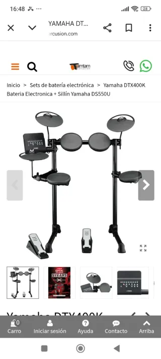 Batería Electrónica Yamaha