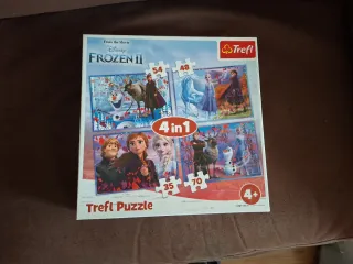 Puzzle Trefl Frozen II 4 en 1