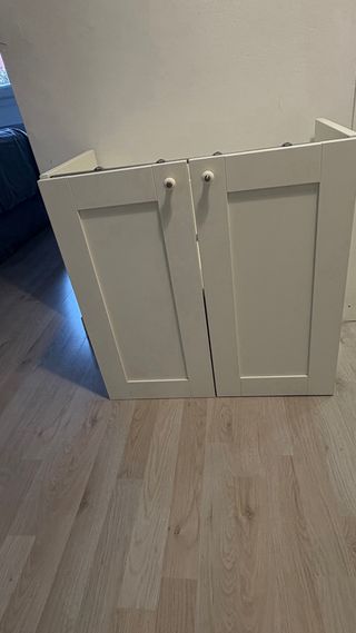 Armario bajo IKEA blanco 60x32x60 cm