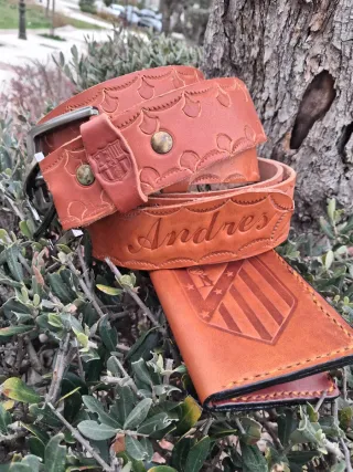Cinturones artesanales únicos de cuero