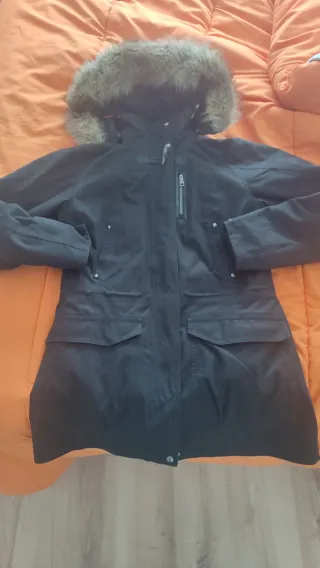 Chaqueta Quechua 3 en 1 Negra