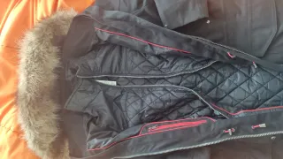 Chaqueta Quechua 3 en 1 Negra