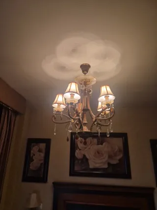 Dormitorio completo madera oscura y clara