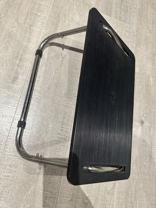 Reposapiés IKEA Ajustable Negro