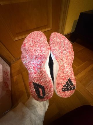 Zapatillas Adidas Negras y Rosas Talla 42 2/3