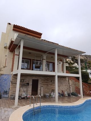 Construcción de terrazas.