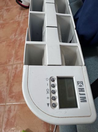 Radiadores metálicos blancos