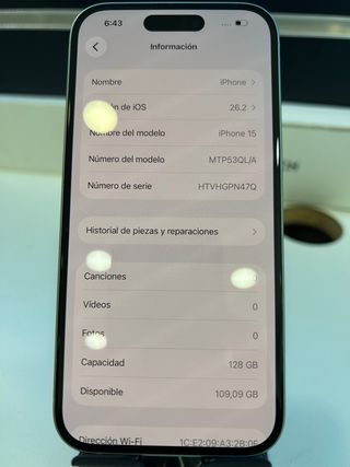 iPhone 15 128GB Verde