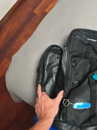 Mochila Quiksilver 40L Negra