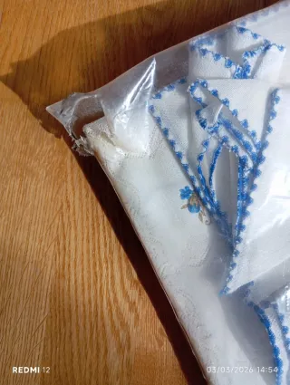 Mantel y 6 servilletas Vicente Barceló