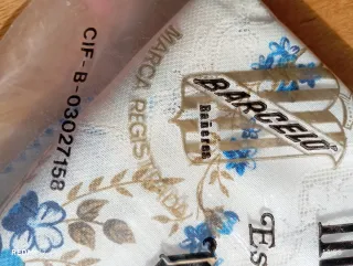 Mantel y 6 servilletas Vicente Barceló