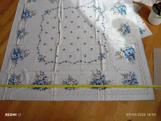 Mantel y 6 servilletas Vicente Barceló