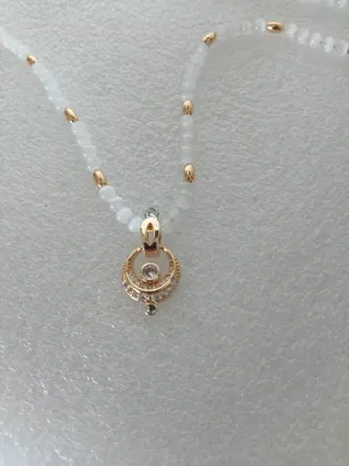 Collana Bocarol quarzo e oro