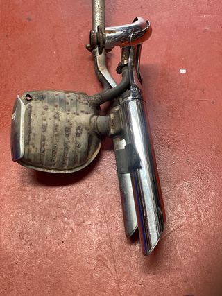 Tubo de escape Yamaha Virago 535 de origen