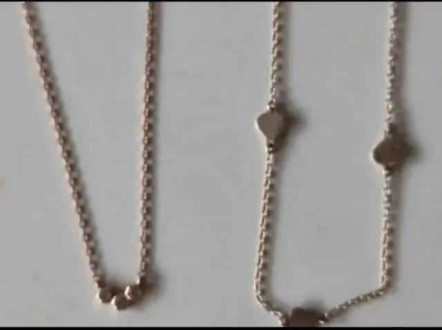 Conjunto plata y jade: collar y pendientes