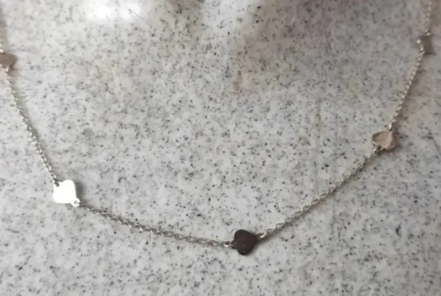 Conjunto plata y jade: collar y pendientes