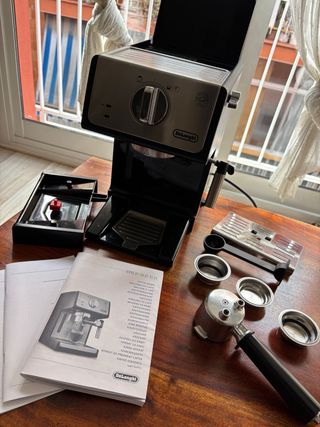 Cafetera Express DeLonghi ECP 33.21 Negro-Inox