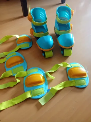 Patines y protecciones infantiles