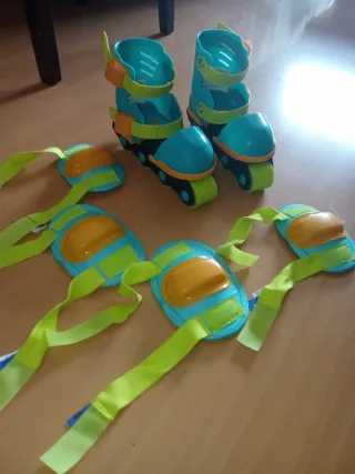 Patines y protecciones infantiles