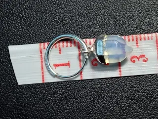 Pendientes Plata Ley piedra opalina