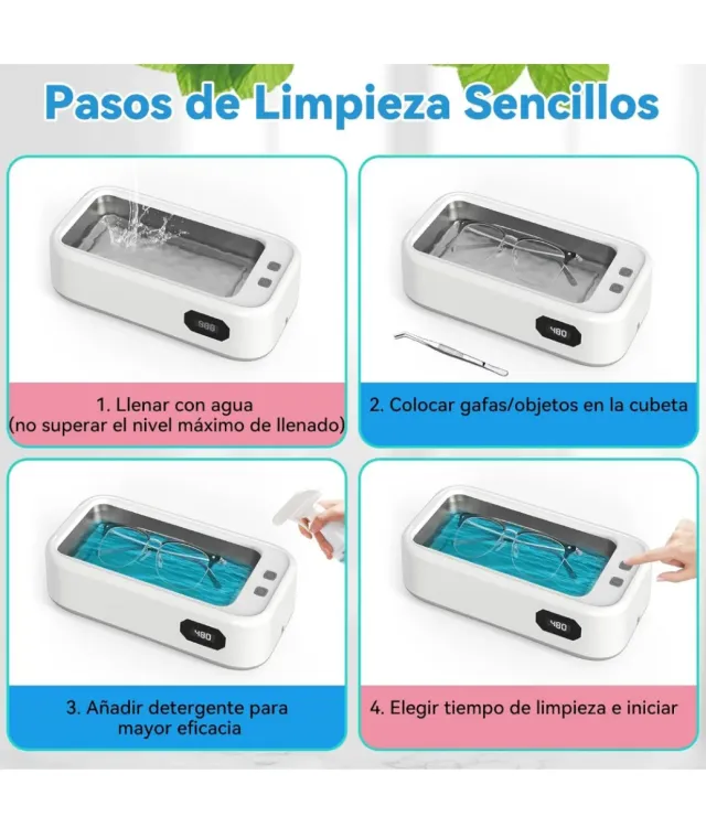 Limpiador ultrasónico NUEVO