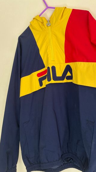 Cortavientos Fila Azul, Rojo y Amarillo