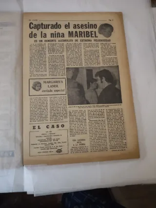 Periódico El Caso 29 Abril 1972