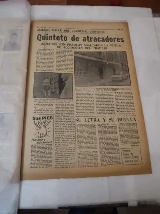 Periódico El Caso 29 Abril 1972