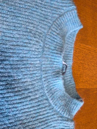 Maglione donna azzurro