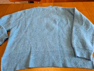 Maglione donna azzurro