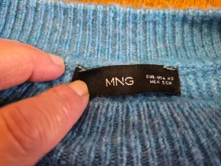 Maglione donna azzurro