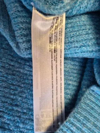 Maglione donna azzurro