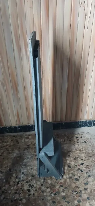 Rampla para moto gris