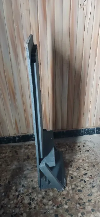 Rampla para moto gris