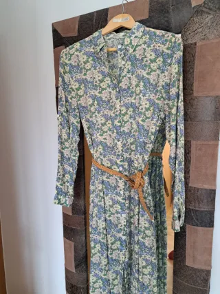 Vestido largo floral