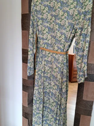 Vestido largo floral