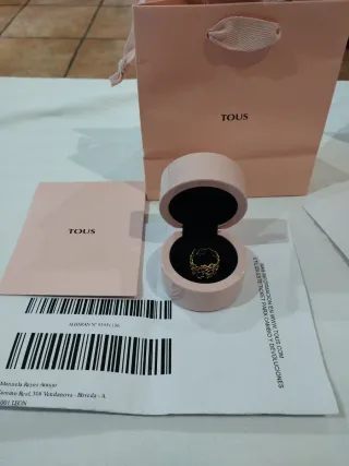 Anillo Tous 18k Mil Osos Oro