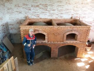 Trabajos con ladrillos.