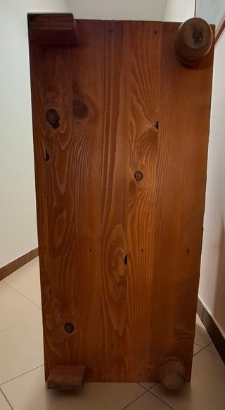 Mobile TV in legno marrone