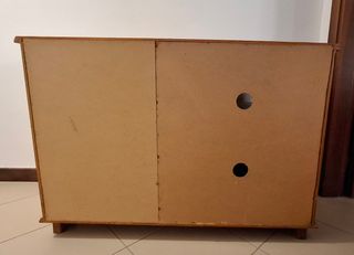 Mobile TV in legno marrone