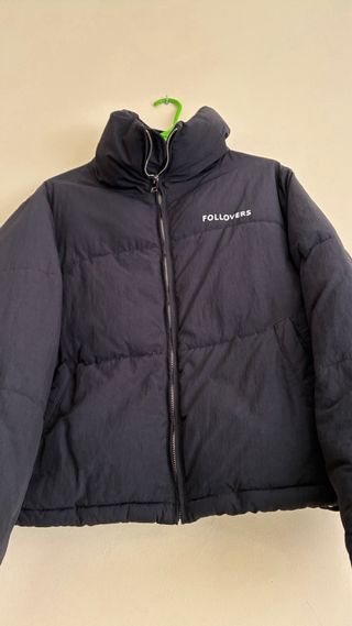 Abrigo acolchado negro niña/mujer