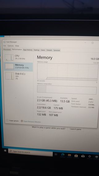 Lenovo L590 16GB RAM