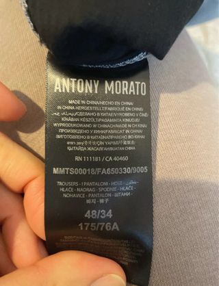 Traje Antony Morato Gris