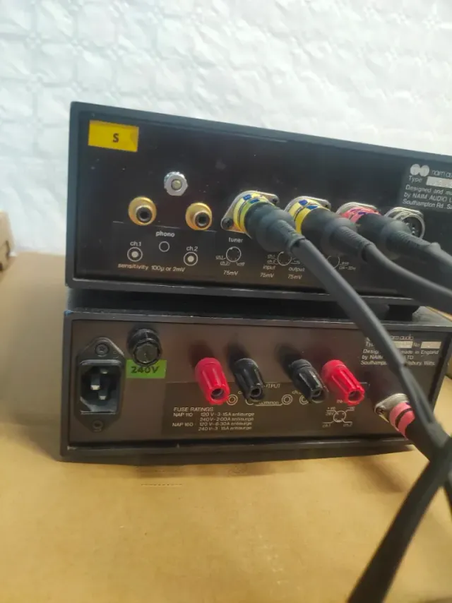 Amplificador Naim Audio NAP 110 Y NAC 42