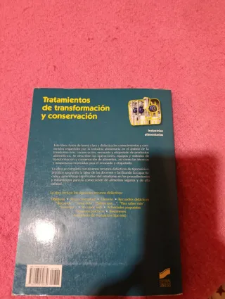Tratamientos de transformación y conservación